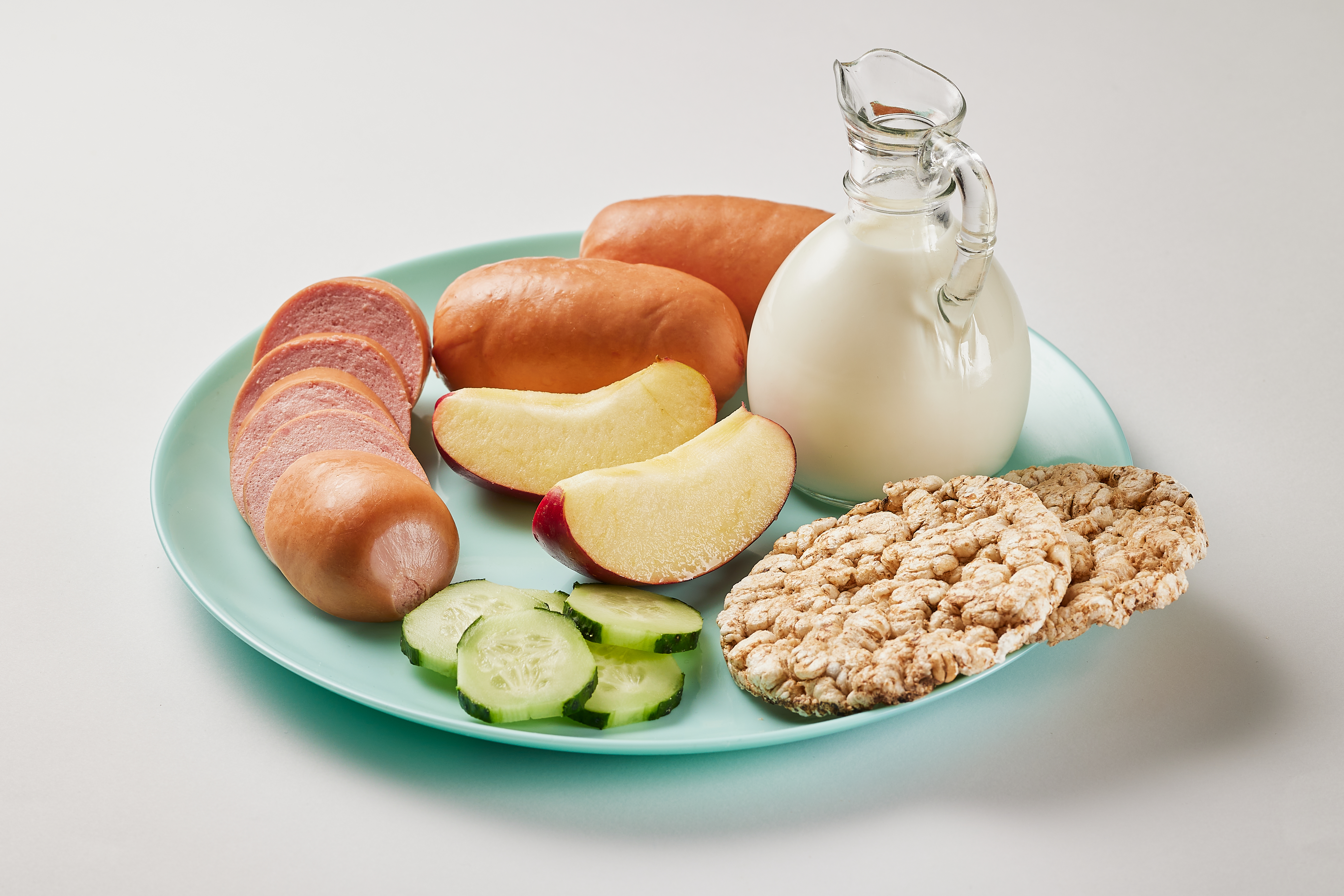 Сарделі з вершками варені