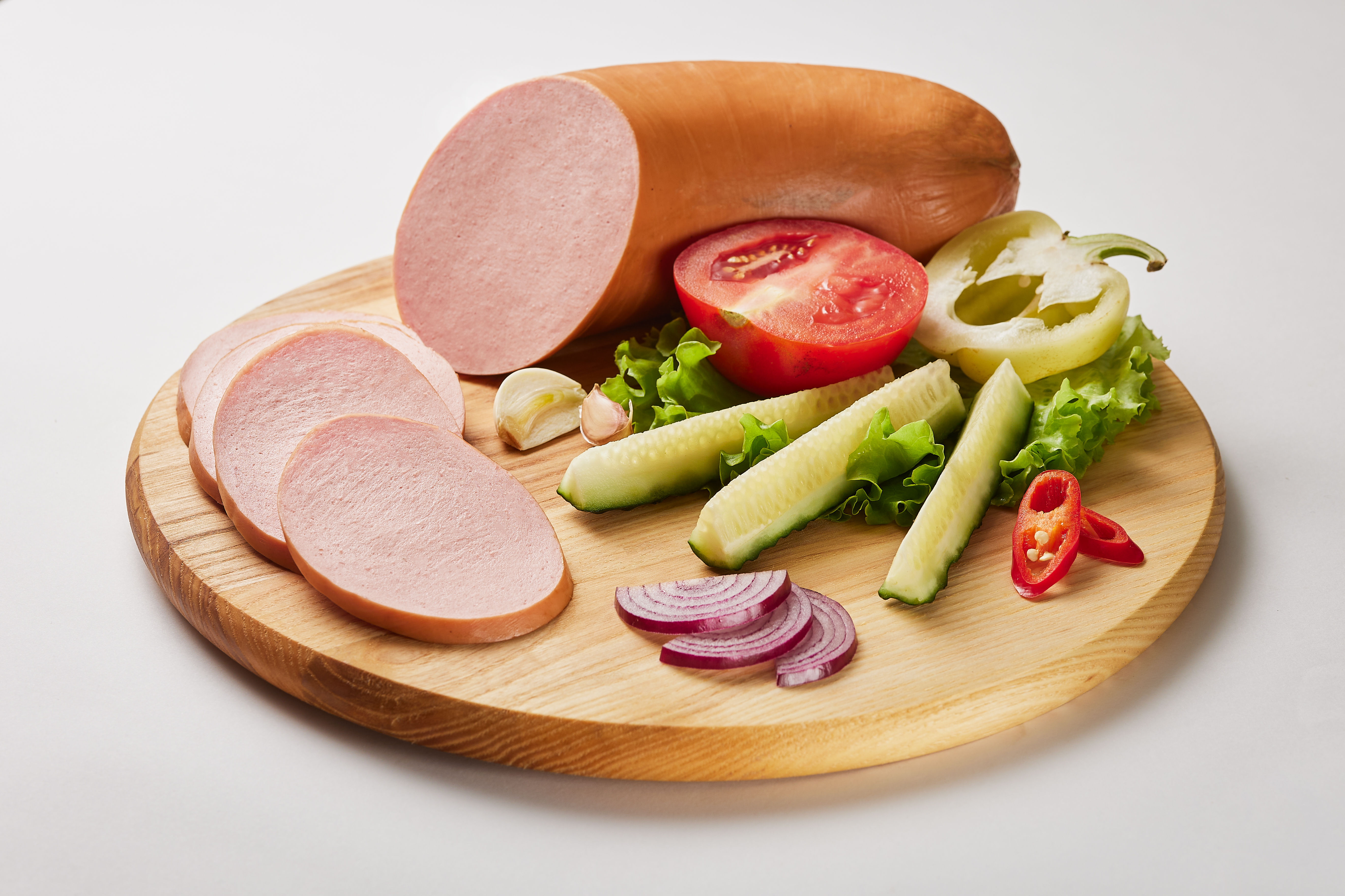 Теляча батон варена ковбаса